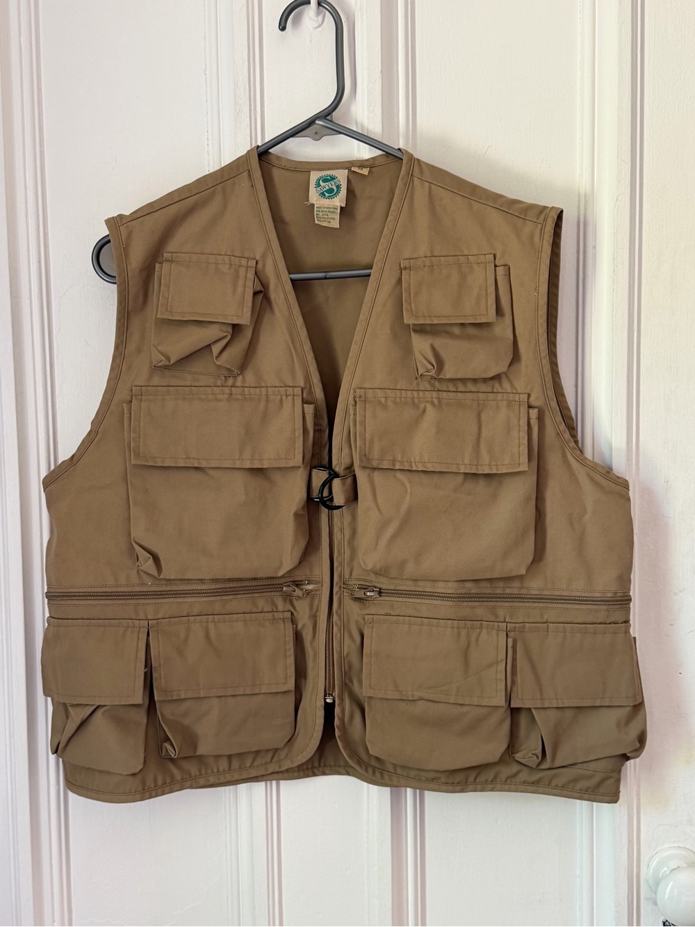 Men’s Sawyers Heritage Fishing Vest Multi Pocket Quick Dry Vest Medium